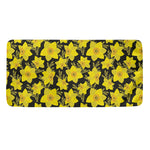 Daffodil And Mimosa Pattern Print Towel