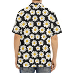 Daisy Flower Pattern Print Aloha Shirt