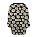 Daisy Flower Pattern Print Baby Seat Cover