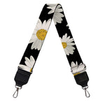 Daisy Flower Pattern Print Bag Strap