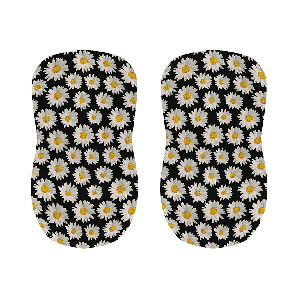 Daisy Flower Pattern Print Bar Stool Covers