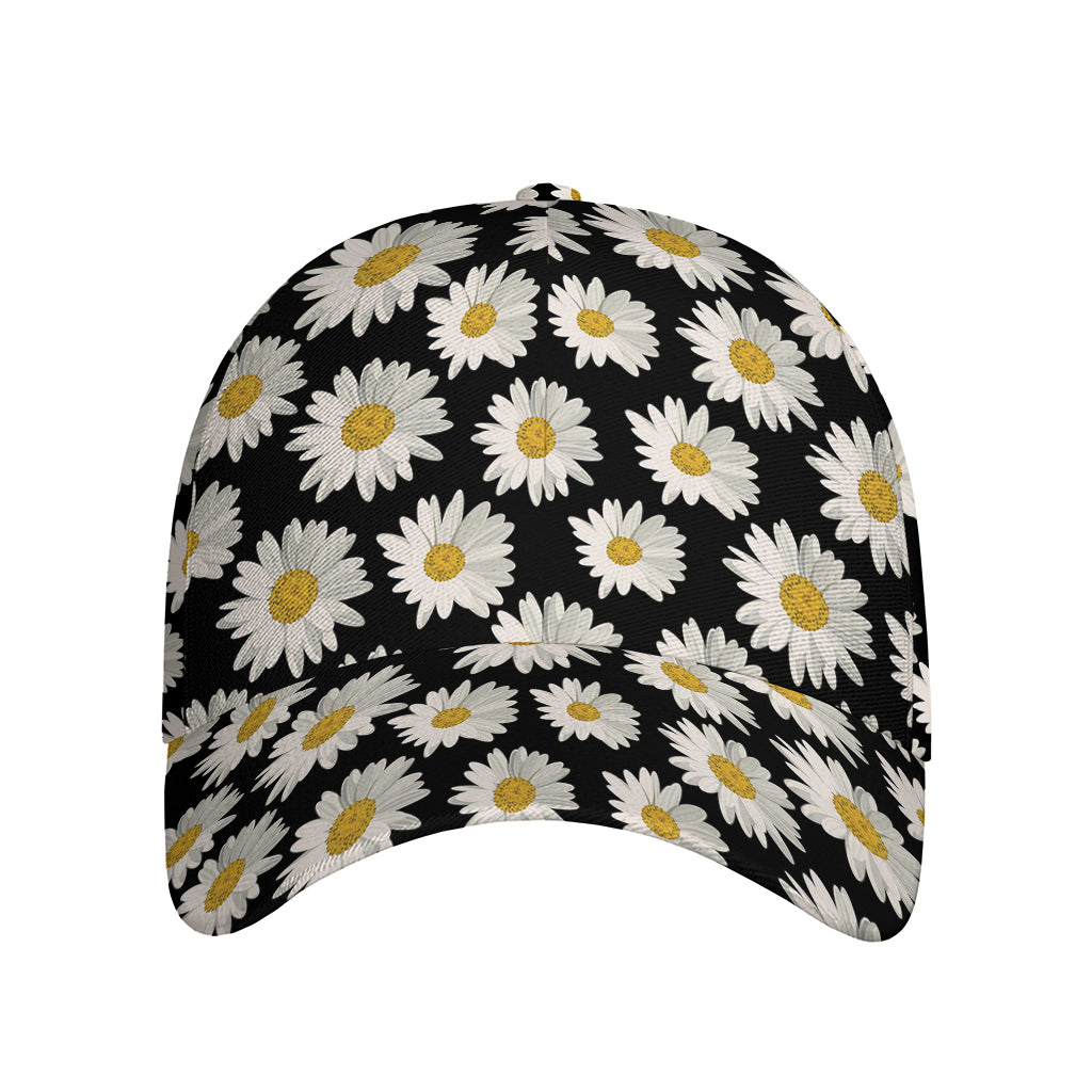 Daisy Flower Pattern Print Baseball Cap