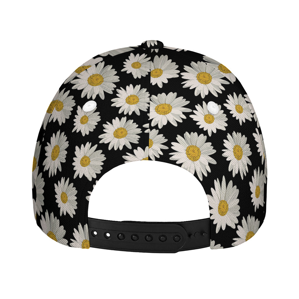 Daisy Flower Pattern Print Baseball Cap