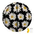 Daisy Flower Pattern Print Basketball