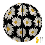 Daisy Flower Pattern Print Basketball
