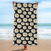 Daisy Flower Pattern Print Beach Towel