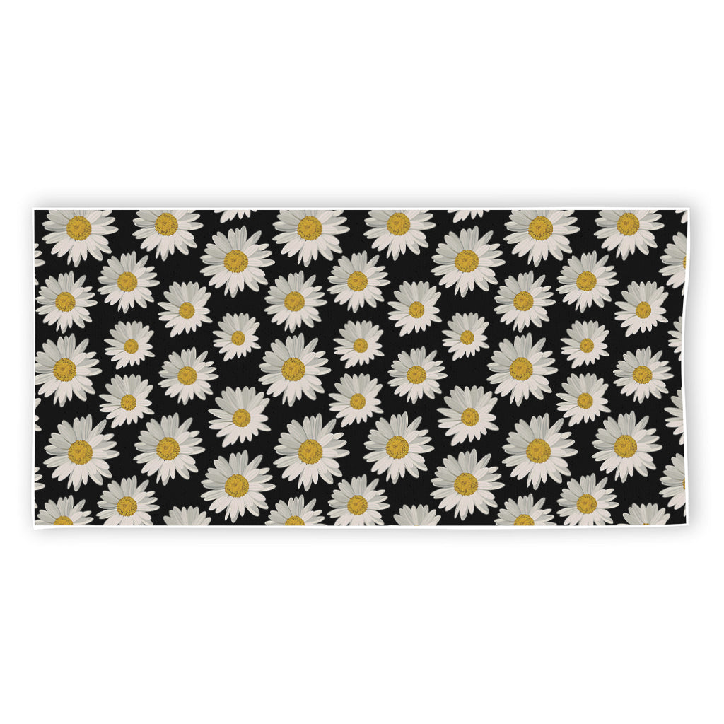 Daisy Flower Pattern Print Beach Towel