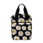 Daisy Flower Pattern Print Bible Tote Bag