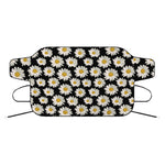 Daisy Flower Pattern Print Car Windshield Snow Cover