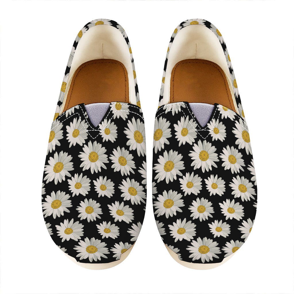 Daisy Flower Pattern Print Casual Shoes
