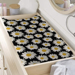 Daisy Flower Pattern Print Changing Pad Cover