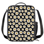 Daisy Flower Pattern Print Crossbody Lunch Bag