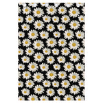 Daisy Flower Pattern Print Curtain