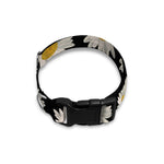 Daisy Flower Pattern Print Dog Collar