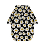 Daisy Flower Pattern Print Dog Zip Up Hoodie
