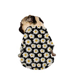 Daisy Flower Pattern Print Dog Zip Up Jacket