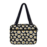 Daisy Flower Pattern Print Double Strap Bible Bag