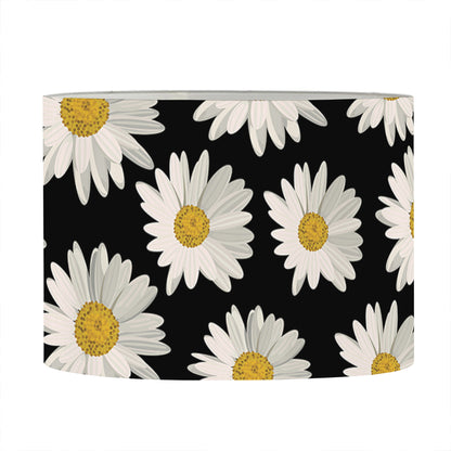 Daisy Flower Pattern Print Drum Lamp Shade