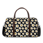 Daisy Flower Pattern Print Duffle Bag
