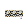 Daisy Flower Pattern Print Extended Mouse Pad