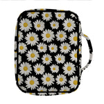 Daisy Flower Pattern Print Front Pocket Bible Bag
