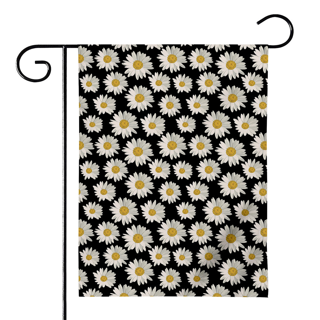 Daisy Flower Pattern Print House Flag