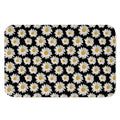 Daisy Flower Pattern Print Indoor Door Mat