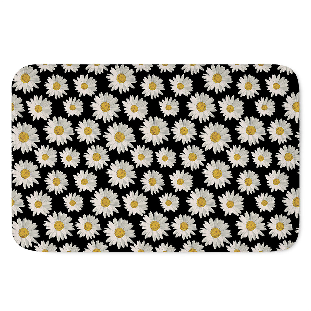 Daisy Flower Pattern Print Indoor Door Mat