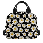Daisy Flower Pattern Print Insulated Lunch Bag