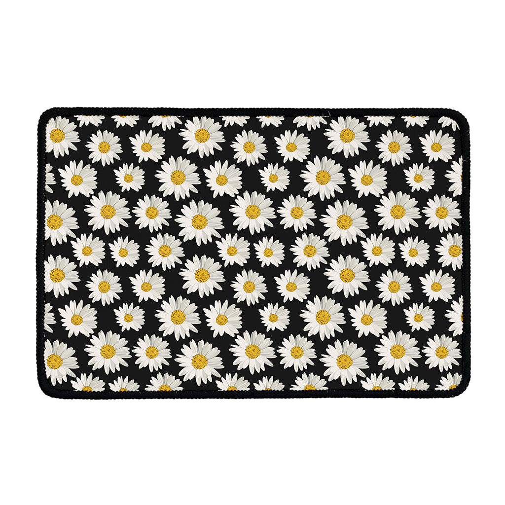 Daisy Flower Pattern Print Kitchen Mat