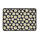 Daisy Flower Pattern Print Kitchen Mat