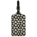 Daisy Flower Pattern Print Luggage Tag