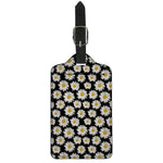 Daisy Flower Pattern Print Luggage Tag