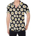 Daisy Flower Pattern Print Men's Shirt