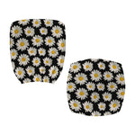 Daisy Flower Pattern Print Office Chair Cover