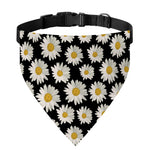 Daisy Flower Pattern Print Over The Collar Dog Bandana