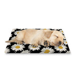 Daisy Flower Pattern Print Pet Cooling Mat Cover
