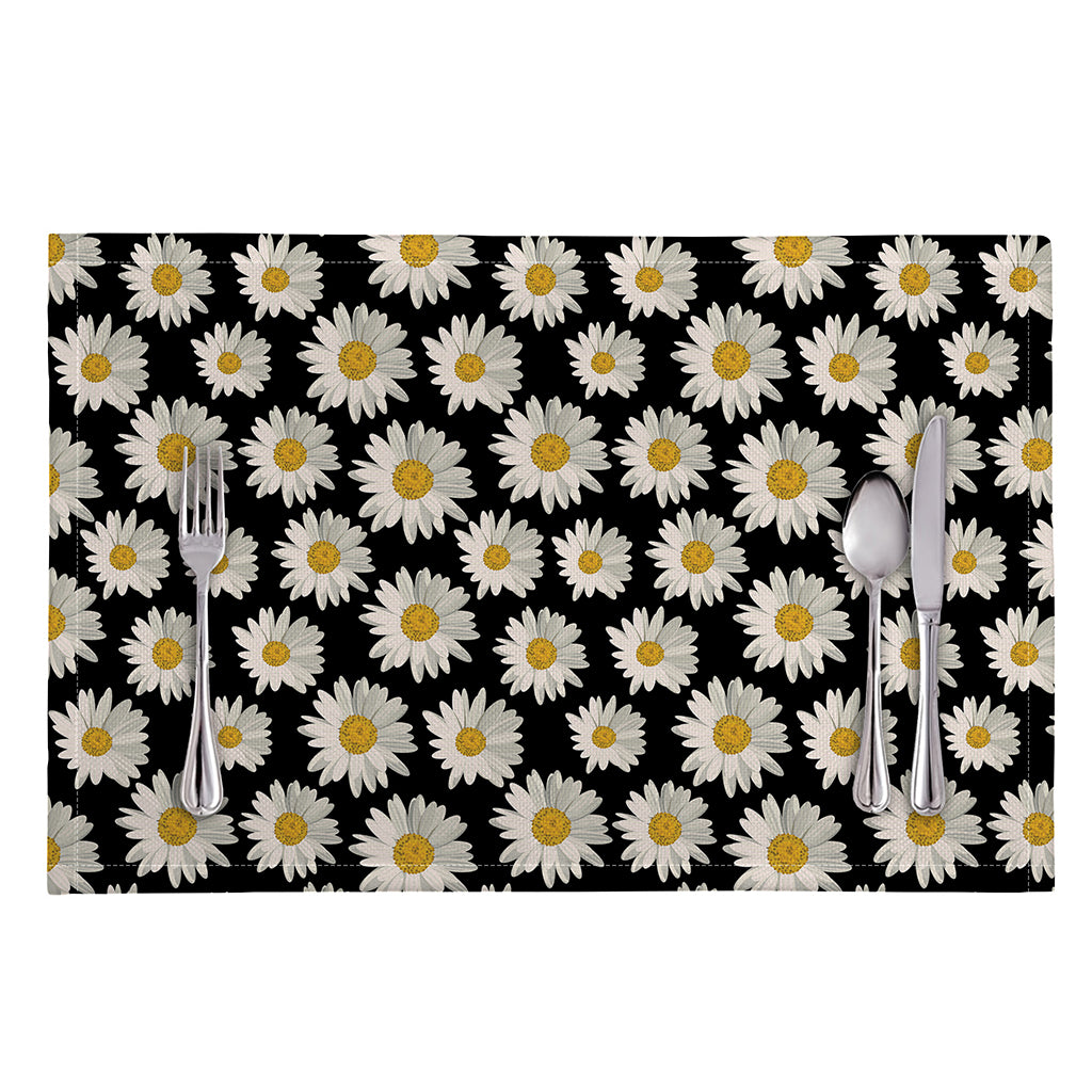 Daisy Flower Pattern Print Placemat