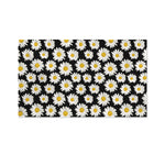 Daisy Flower Pattern Print Polyester Flag