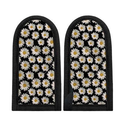 Daisy Flower Pattern Print Skillet Handle Cover