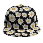 Daisy Flower Pattern Print Snapback Cap