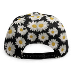 Daisy Flower Pattern Print Snapback Cap