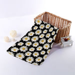 Daisy Flower Pattern Print Towel