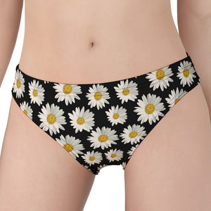 Daisy Flower Pattern Print Women's Panties