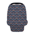 Damask Boho Pattern Print Baby Seat Cover