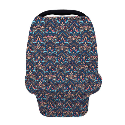 Damask Boho Pattern Print Baby Seat Cover