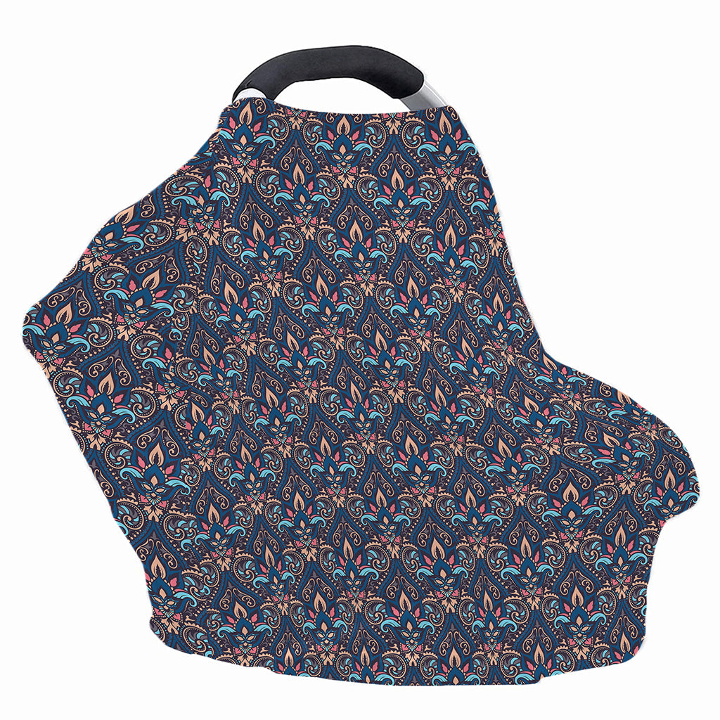 Damask Boho Pattern Print Baby Seat Cover