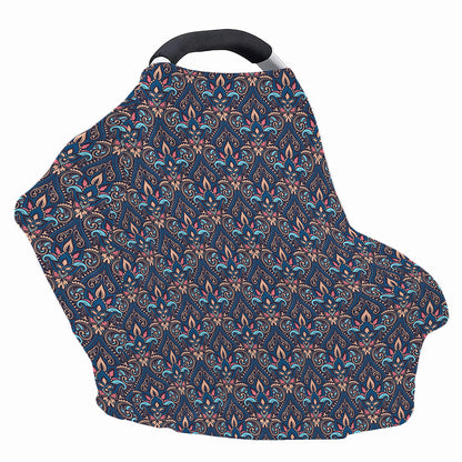 Damask Boho Pattern Print Baby Seat Cover