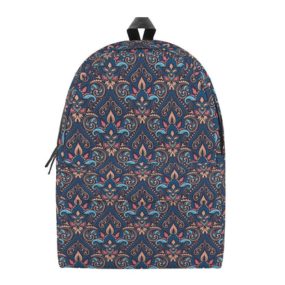 Damask Boho Pattern Print Backpack