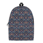 Damask Boho Pattern Print Backpack
